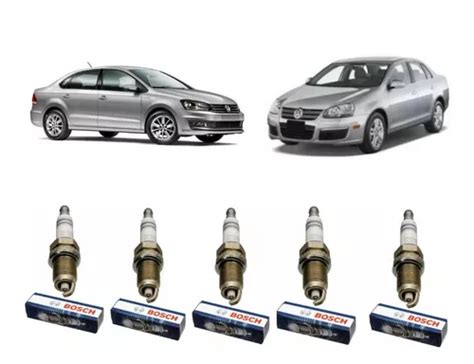 Kit Bujias Bosch Vw Vento Doble Platino Originales Cuotas Al