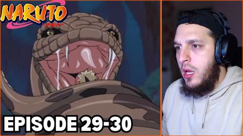 Reacting to Naruto | Episode 29-30 | Reaction/Commentary - YouTube