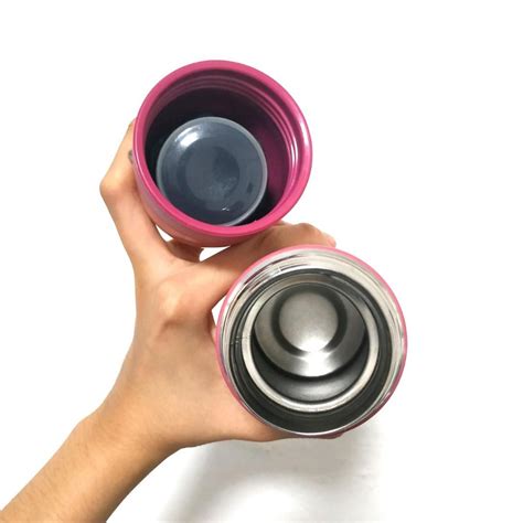 Tupperware Ml Hot Or Cold Stainless Steel Thermal Flask Tumbler Bottle Cup Container With