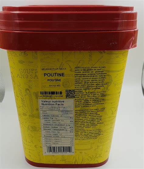 Berthelet Poutine Sauce Mix 5kg O Canada