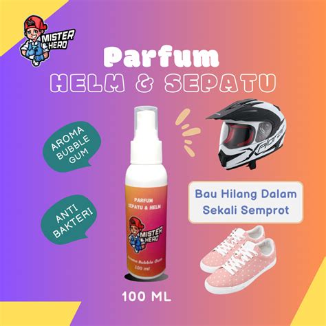 Jual Misterhero Parfum Sepatu Bubble Gum Parfume Helm Wangi Spray