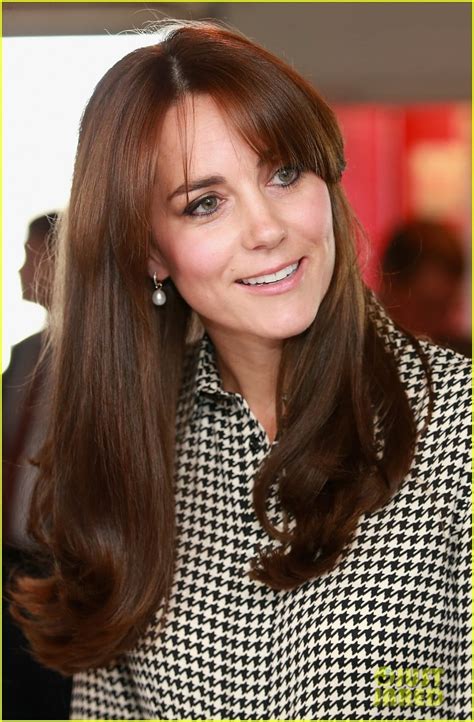 Kate Middleton Debuts Her New Bangs Photo Kate Middleton