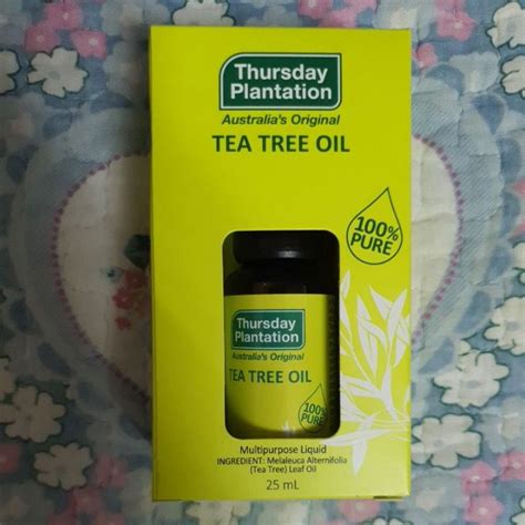 Thursdaya Plantation Tea Tree Oil 25ml Expiry Date122024 Shopee