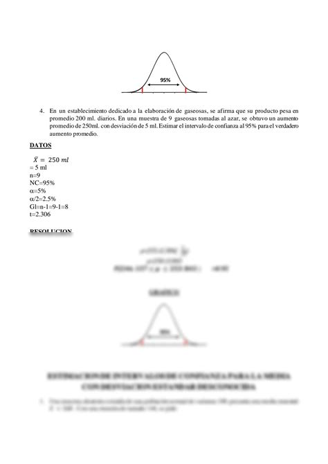 Solution Ejercicios Intervalos De Confianza Y Gr Ficas De Control