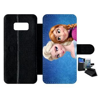 Etui My Kase Pour Galaxy S8 Frozen Reine Des Neiges Anna Vs Elsa