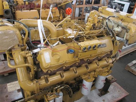 High Hour Runner Caterpillar 3412 Dit 540hp Diesel Marine Engine Item