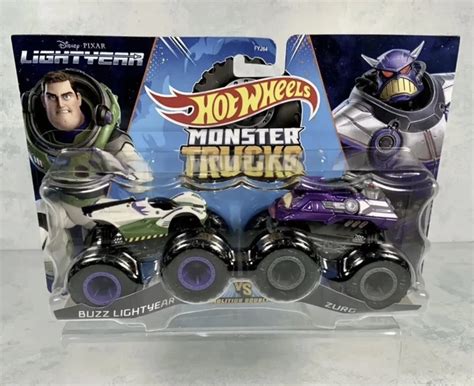 Hot Wheels Monster Trucks Buzz Lightyear Vs Zurg Demolition Doubles Picclick Uk