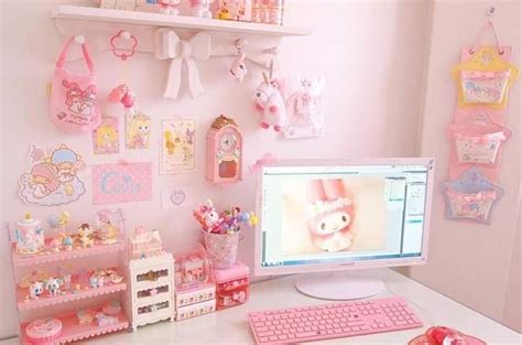 Sanrio Kawaii Room Cute Room Ideas Gamer Room Decor