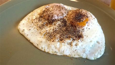 Half Fried Egg Recipe Youtube