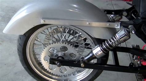 Harley Davidson Sportster Xl Drag Bike Chassis Mid Build Youtube