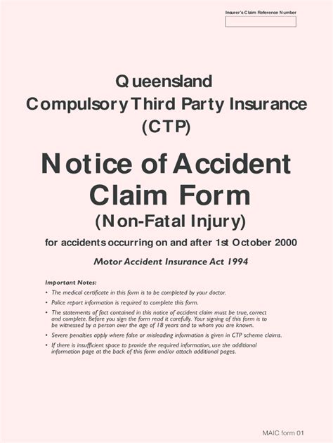 Fillable Online Legalinjury Notice Of Accident Claim Form Legal