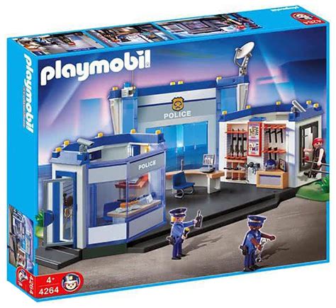 Playmobil City Action 4264 Pas Cher Commissariat De Police