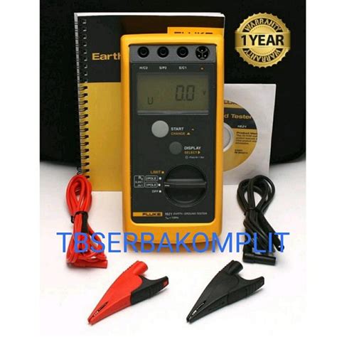 Jual Fluke 1621 GEO Earth Ground Tester Digital Testers Grounding Asli