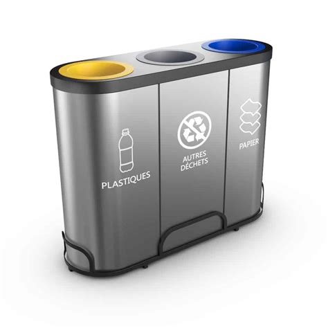 3 Bin Recycle Container