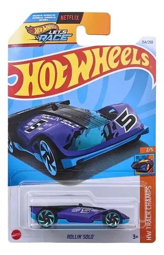 Hot Wheels Rollin Solo Hw Track Champs Mercadolivre