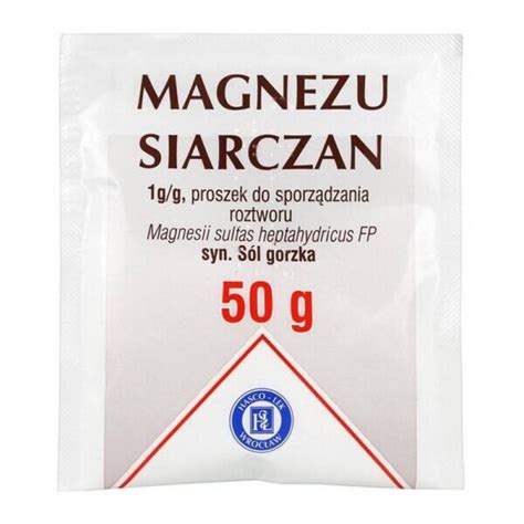 Сульфат магния (Magnesii sulfas), порошок, Sul’fat magniya (Magnesii ...