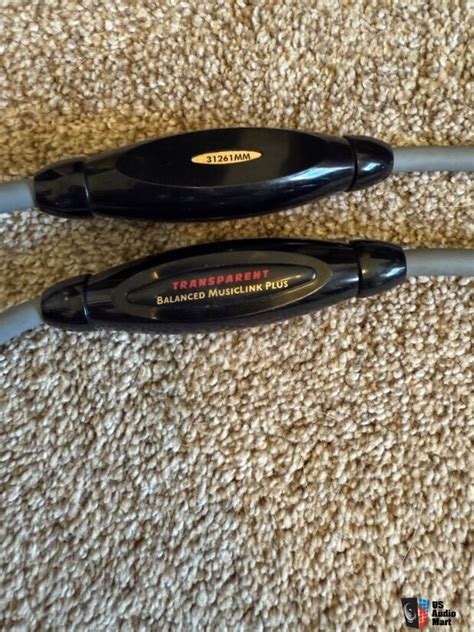 Transparent Balanced Musiclink Plus Xlr Cables Pair Meter Photo