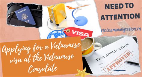 Applying For A Visa At The Vietnamese Consulate Need To Attention