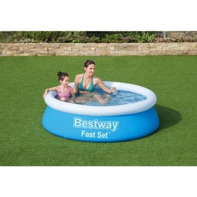 Bestway 57392 Inflatable Pool Fast Set For Kids & Adults 6' x 20"/1.83m ...
