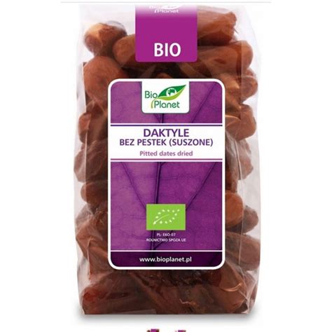 Bio Planet Daktyle Bez Pestek Suszone 400g Shopee Polska