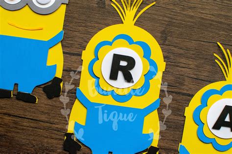 Minions Party Banner Minion Birthday Banner Minions Birthday Etsy