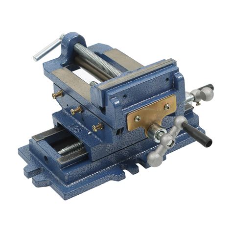 Findmall Inch Cross Slide Drill Press Vise Heavy Duty Benchtop