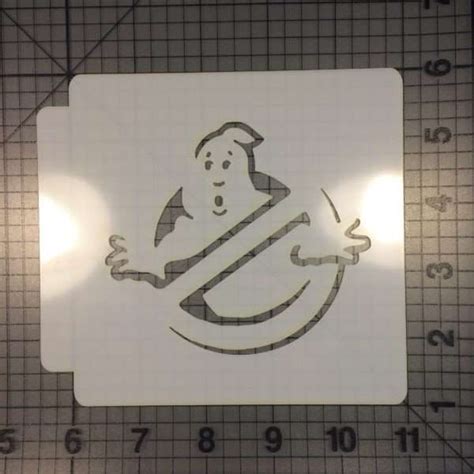 Ghostbusters Logo 100 Stencil | JB Cookie Cutters