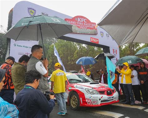 KFC Danau Toba Rally 2023 Dibuka 39 Pereli Siap Adu Cepat