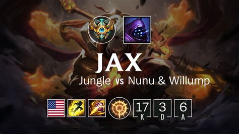 Jax Jungle Vs Nunu And Willump Na Challenger Patch 818 Youtube