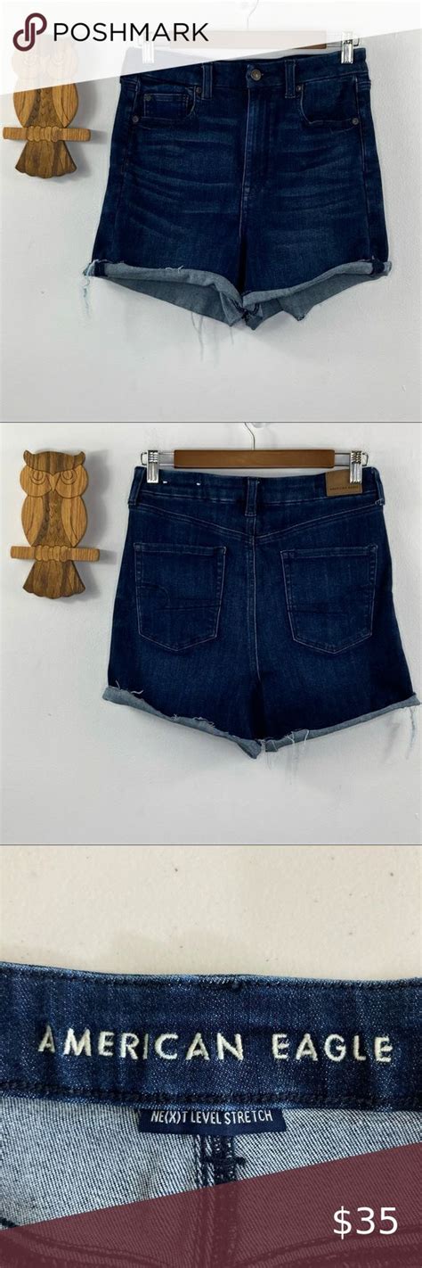 American Eagle Curvy Super Hi Rise Shortie Shorts American Eagle