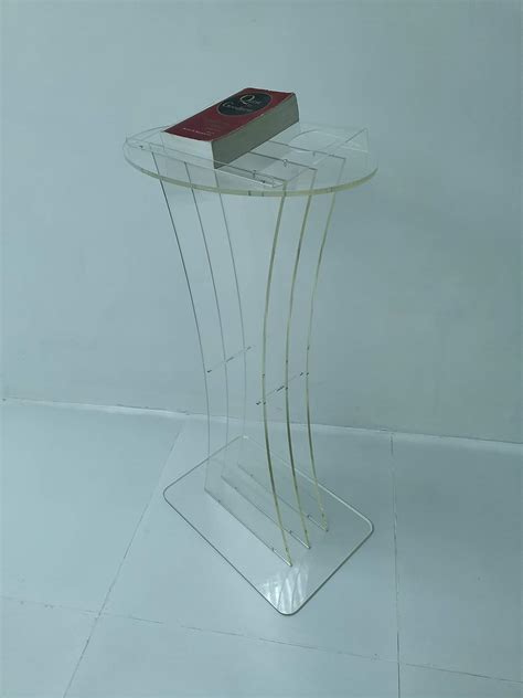 Fixturedisplays Atril Acr Lico Transparente Para Pulpito Lucite Podium