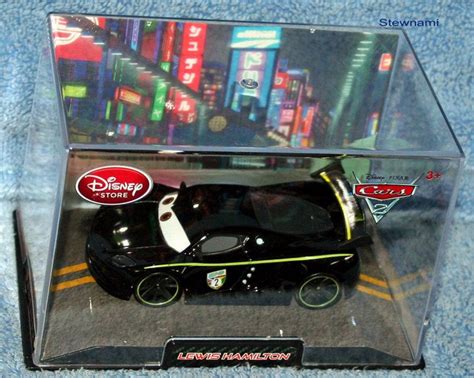 Disney Pixar Cars 2 LEWIS HAMILTON Diecast in Collector Case Exclusive ...