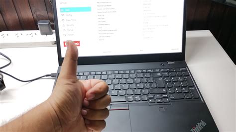 Ingresar Entrar Al BIOS En Una Notebook Lenovo Thinkpad L15 YouTube