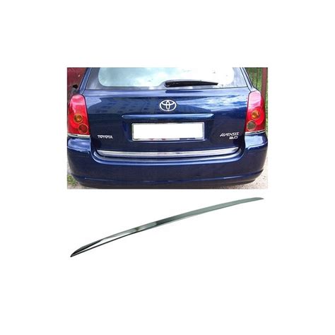 Toyota Avensis T Kombi Chrome Rear Strip Trunk Tuning Lid M Boot