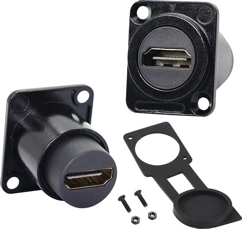 Amazon Qianrenon K Hdmi Panel Mount Adapter Coupler Hdmi