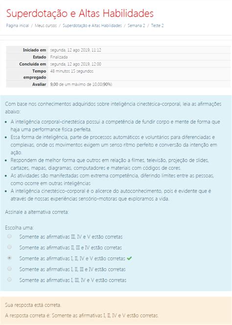 Teste Para Avaliar Altas Habilidades Online Grátis - 6