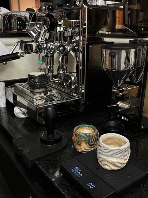 When a barista and a ceramist fall in love : r/espresso