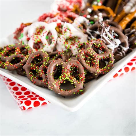 Chocolate Covered Pretzels Recipe Dinners Dishes Desserts