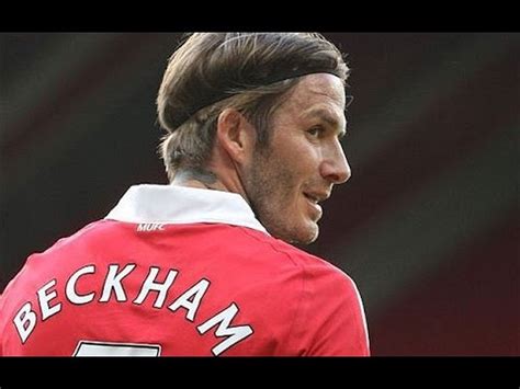 David Beckham All The Free Kicks Goals Skills Assists Hd Youtube