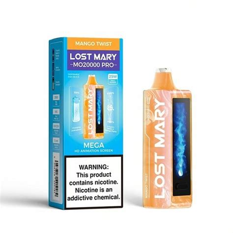 Lost Mary Mo Pro Disposable Vape Puffs Mango Twist