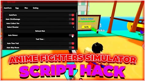 Anime Fighters Simulator Script Hack GUI Auto Farm Auto Dungeons