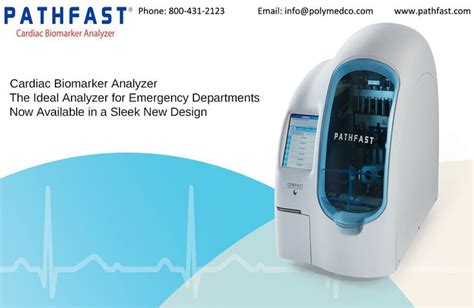Pin on cardiac biomarker analyser