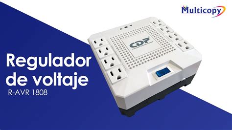 Regulador De Voltaje Cdp R Avr Va W Youtube