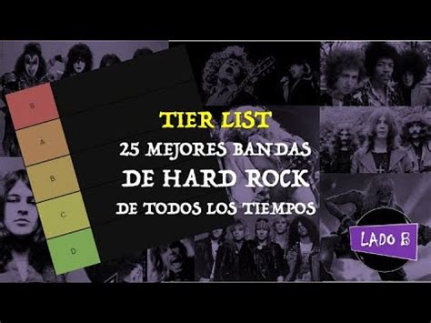 Tier List Las Mejores Bandas De Hard Rock De Todos Los Tiempos