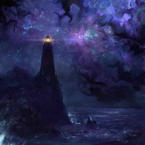 Lighthouse in the dark times by DaiSanVisART on DeviantArt