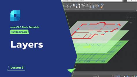 Layers In NanoCAD NanoCAD Platform Tutorial Lesson 8 YouTube