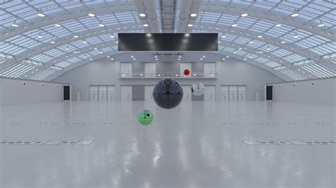 ArtStation - HDRI - Exhibition Hall Interior 3 - 16384x8192 | Resources