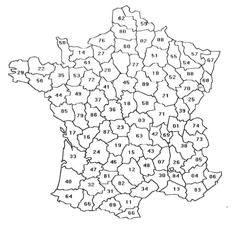 carte des departements de france  imprimer  guide complet numerique