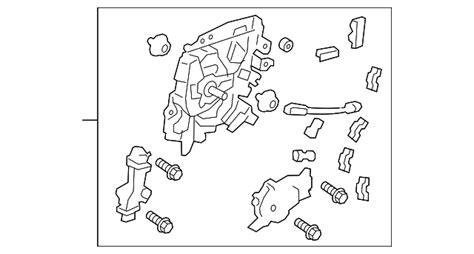 Honda Odyssey Lock Controller Thr A Oem Parts Online