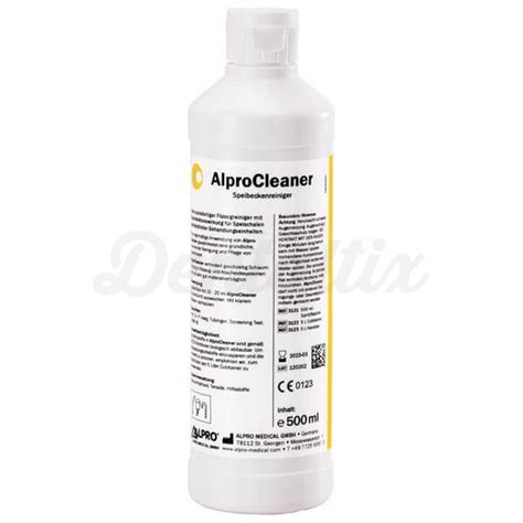 alprocleaner limpiador liquido  efecto desinfectante alpro medichal
